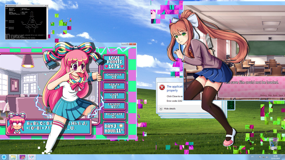 Giffany (Gravity Falls) Vs. Monika (Doki Doki Literature Club) – Blog ...