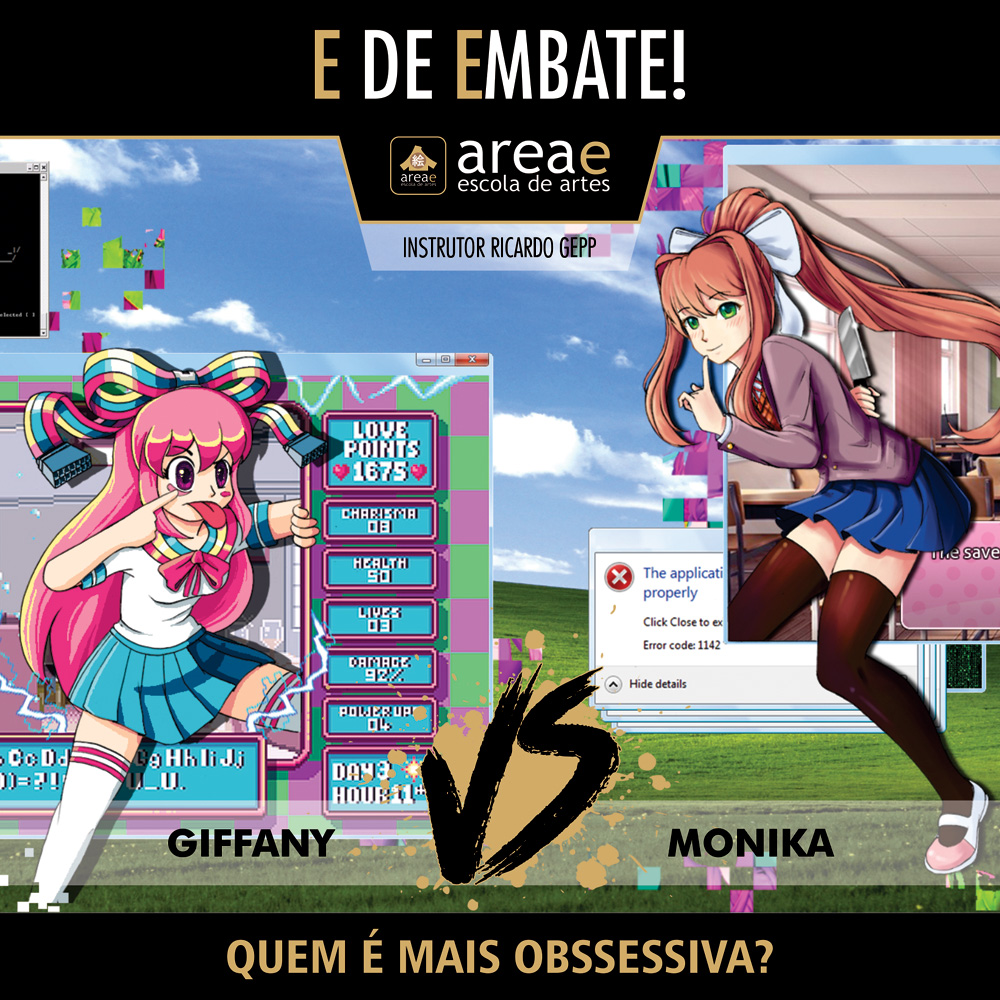 Giffany (Gravity Falls) Vs. Monika (Doki Doki Literature Club) – Blog ...